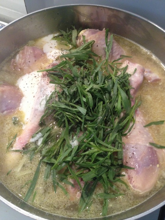 3. poulet pret a cuire avant melange