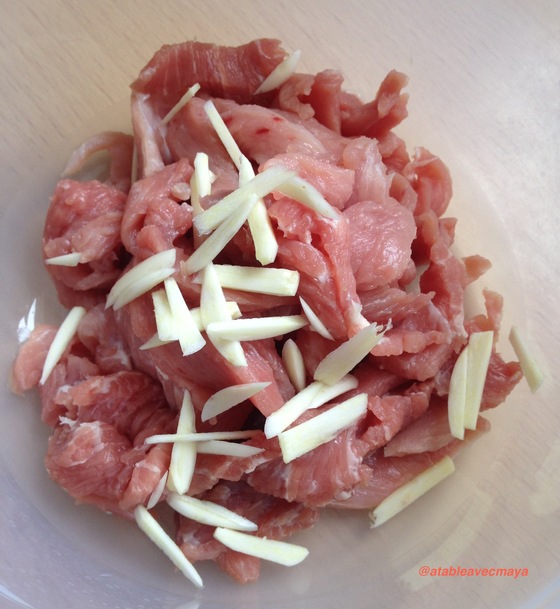 3. porc et ail