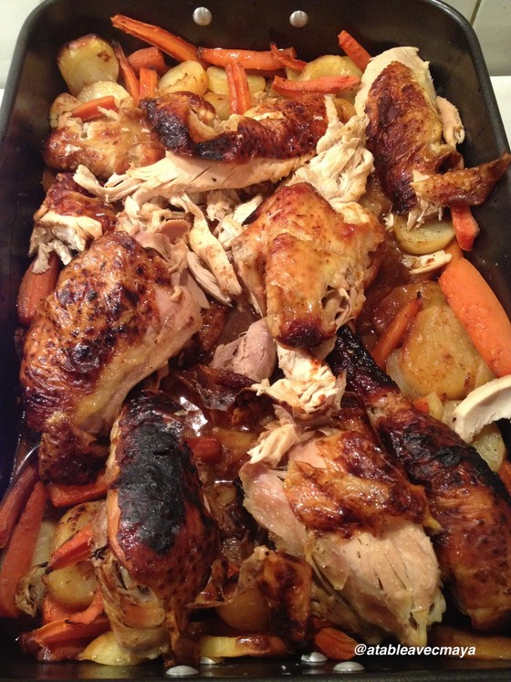 6. poulet découpé