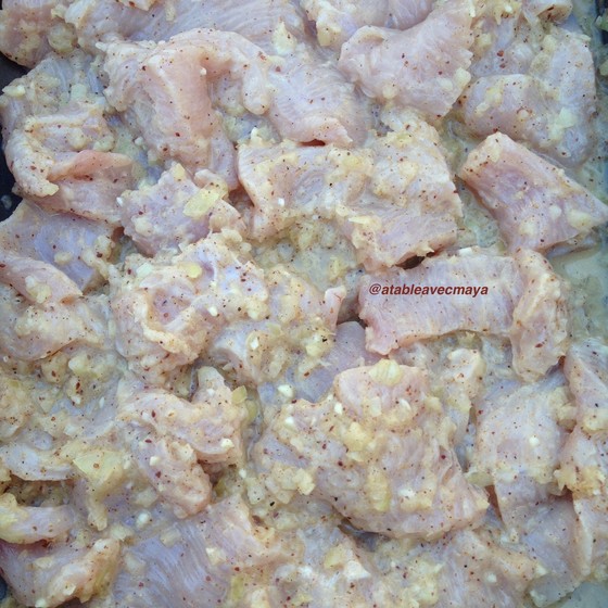 3. viande marinée de pres