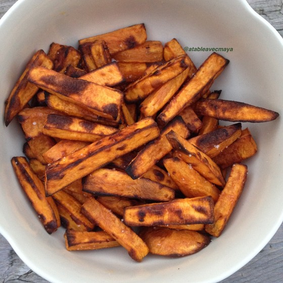 1. frites patates douces