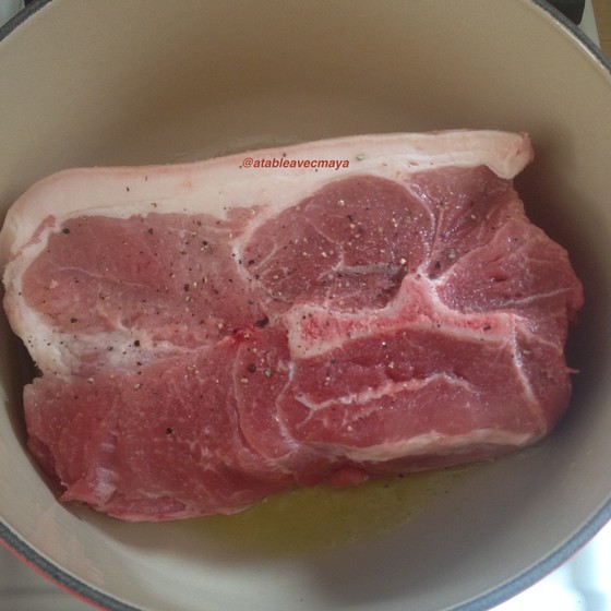 2. epaule de porc