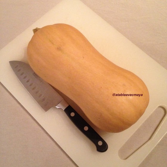 2. la courge butternut