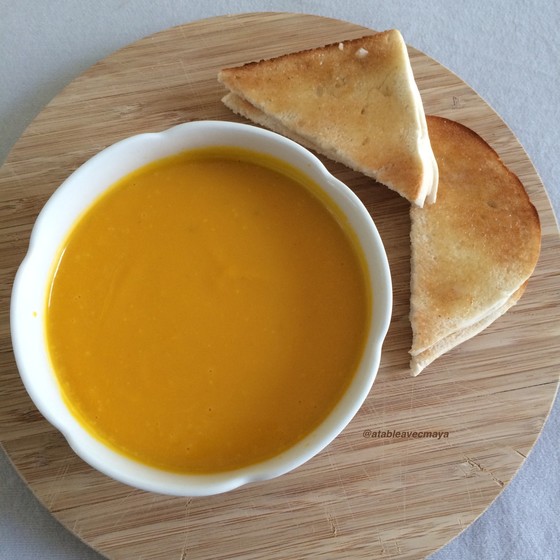1. bol veloute courge coco