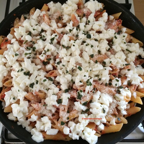 7. plus mozza et basilic