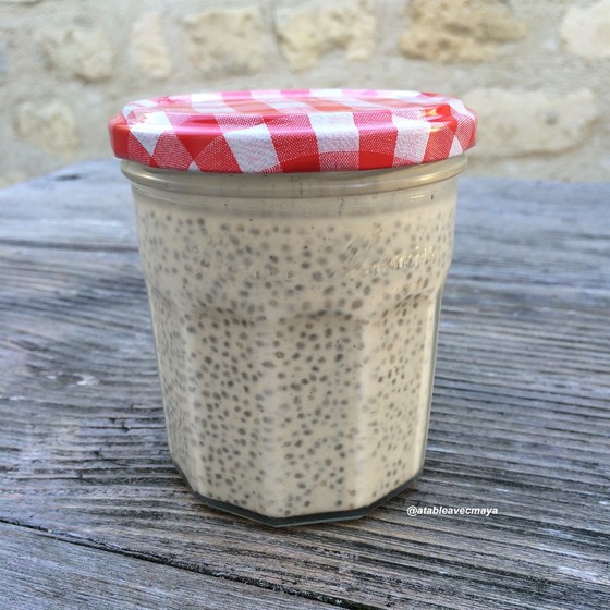 4. pudding de chia - on place au frais